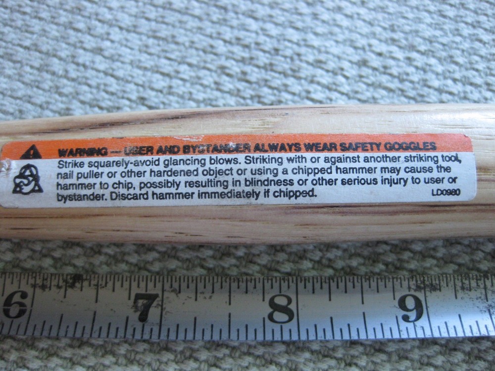 Blue-Point OEM BPH8C Hickory Hammer Replacement Handle Made in the USA