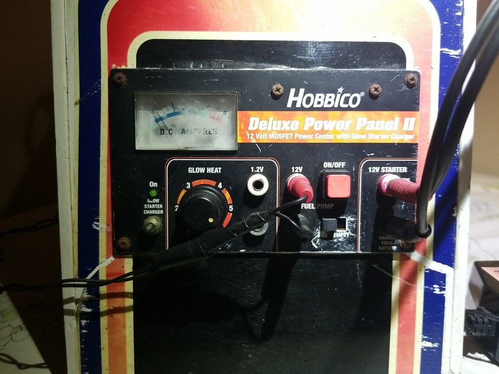 Hobbico RC Plane Deluxe Power Panel 2 Master Caddy RC Workstation +ass.does Work