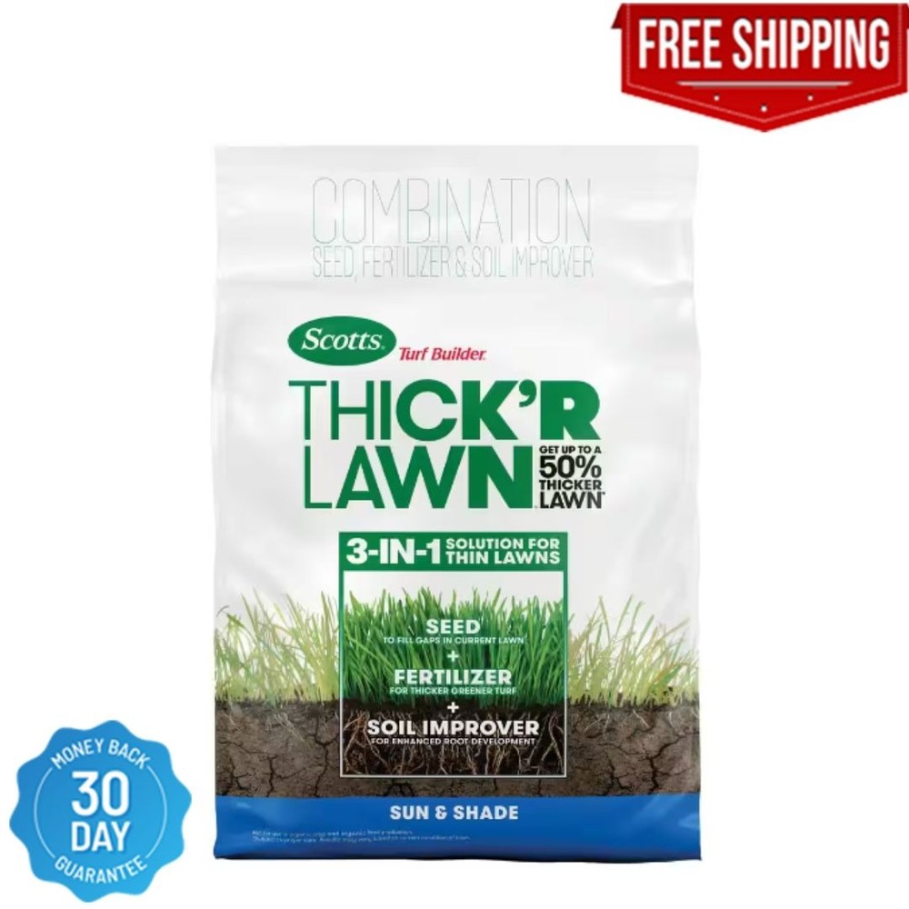 Scotts Turf Builder Thick'R Lawn Sun & Shade 12 lb.