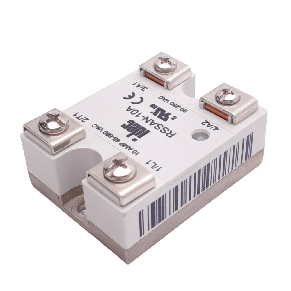 IDEC RSSAN-10A Solid State Relay, SPST-NO, 660VAC 10A Max, 90-280VAC Control