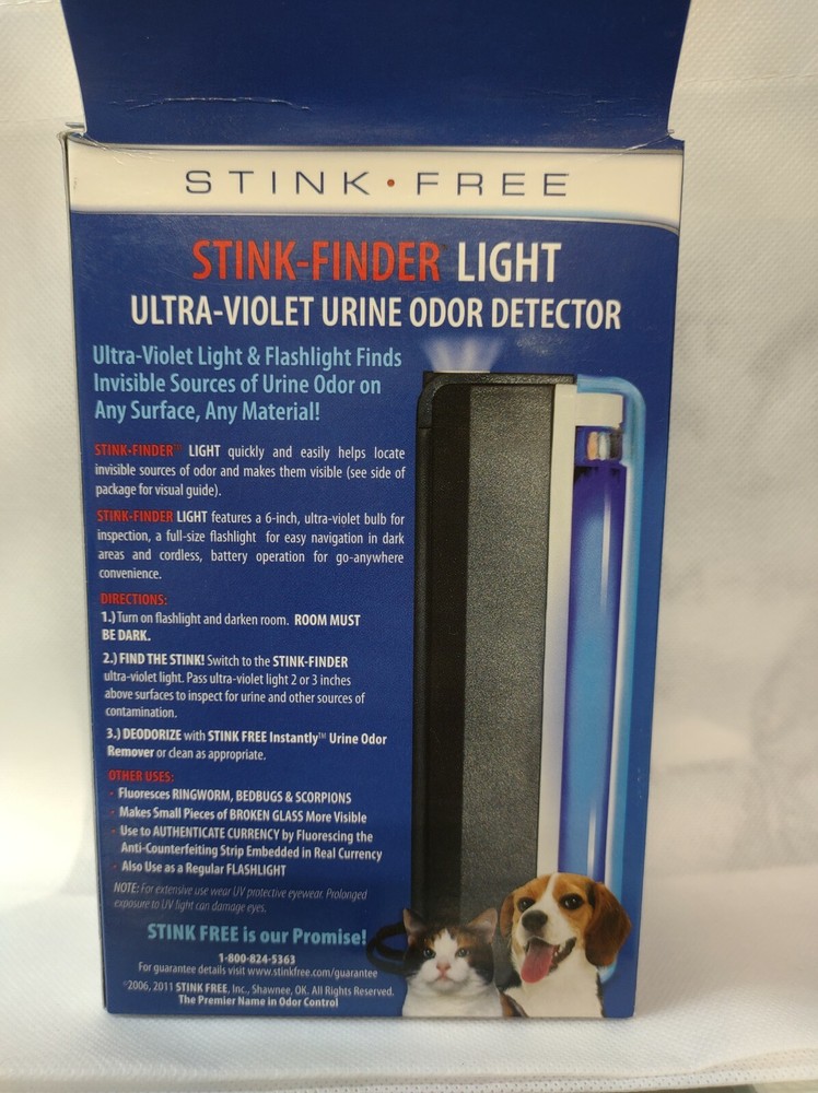 Stink finder Urine/Odor Detector Combo
