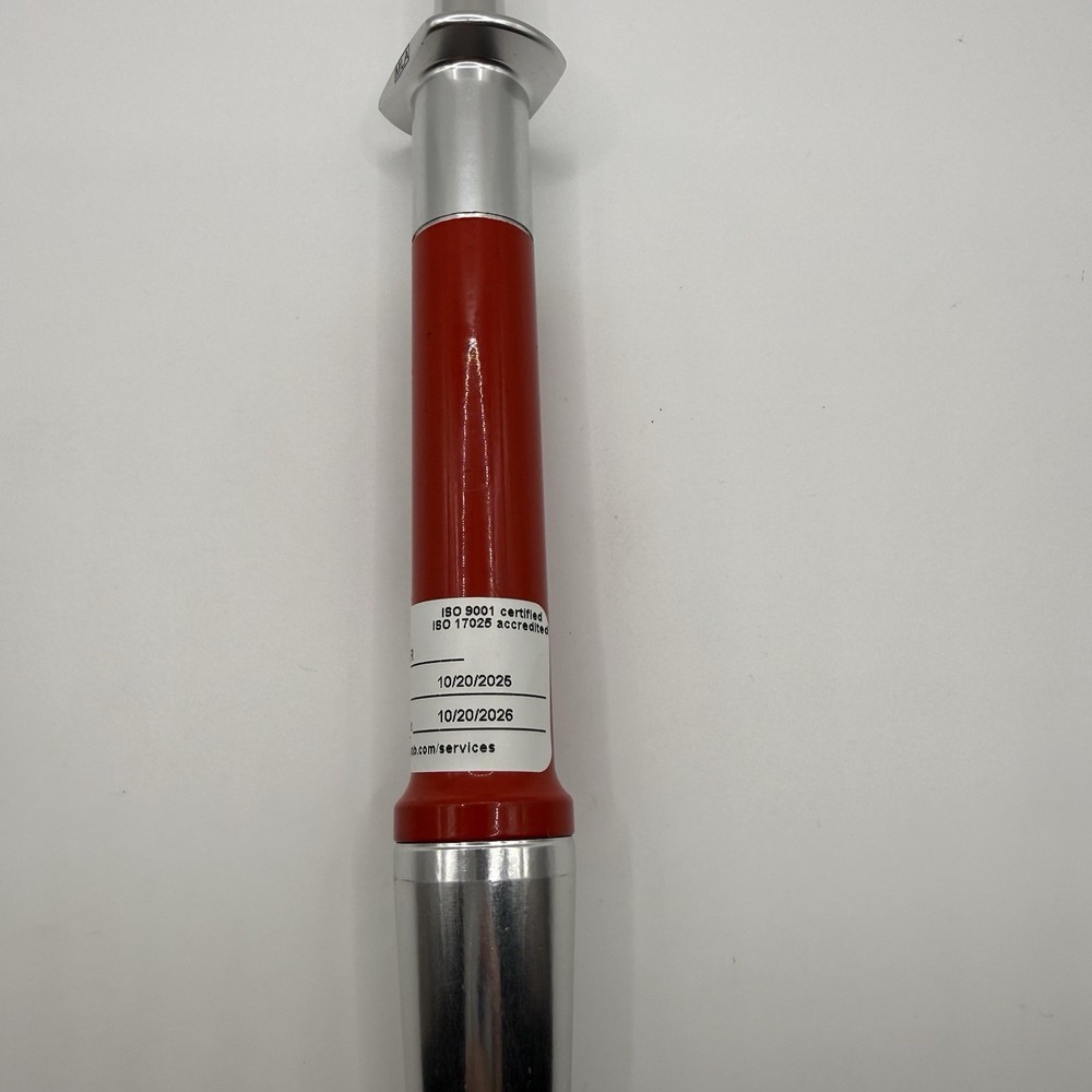 VistaLab MLA Macro Precision Pipettes 2mL Fixed Volume 2000µL Red ISO Calibrated