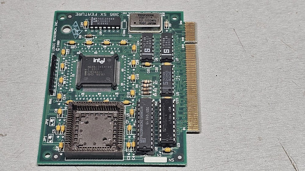 Intel 386SX-20 Accelerator Card Feature Module Advance Logic Research