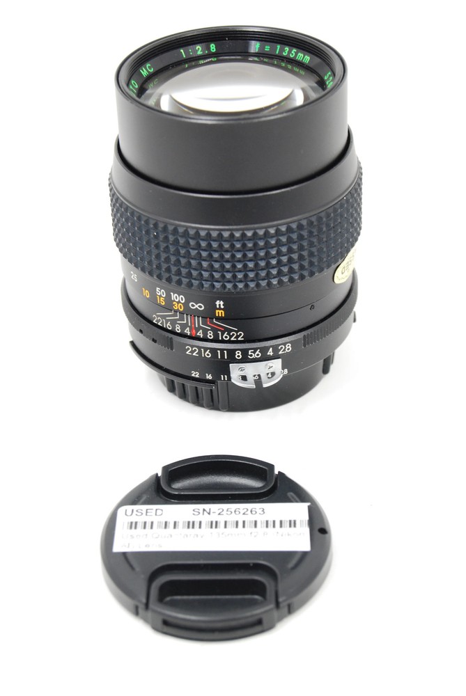 Used Quantaray 135mm f2.8 (Nikon AI) Lens