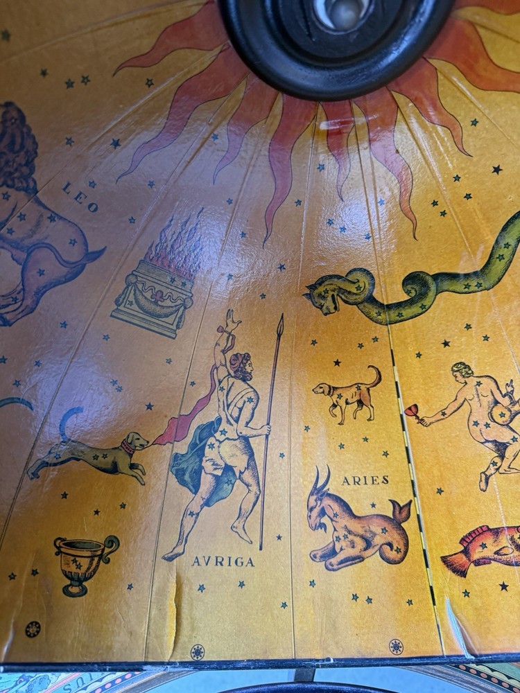 Vintage Astrology Bar Table