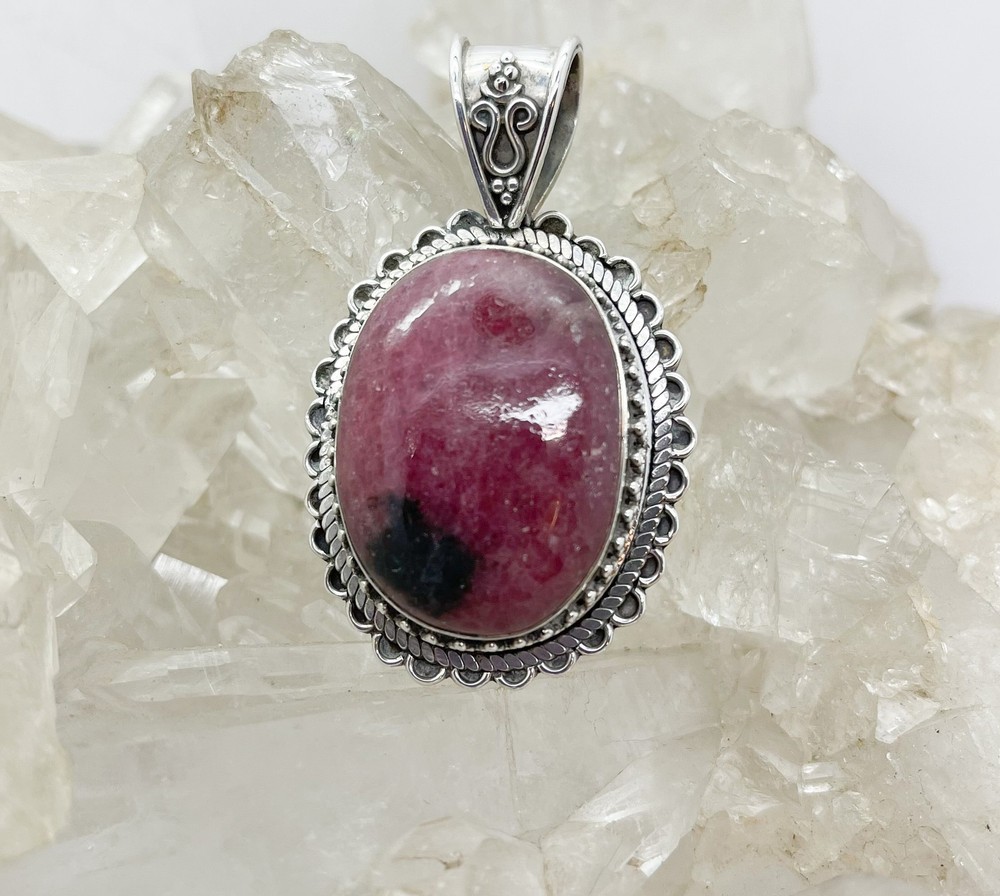 Rhodonite Pendant $159