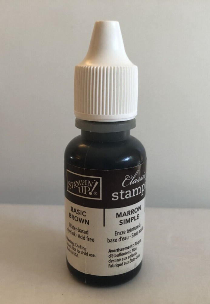 Stampin Up Classic Stampin' Ink Refill BASIC BROWN