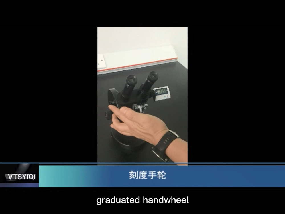 ABBE Refractometer Refractive Measurement Binocular ABBE Refractometer For Sugar