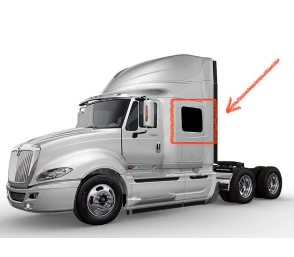 INTERNATIONAL LT Prostar LoneStar Windows Covers SLEEPER WINDOW CURTAINS