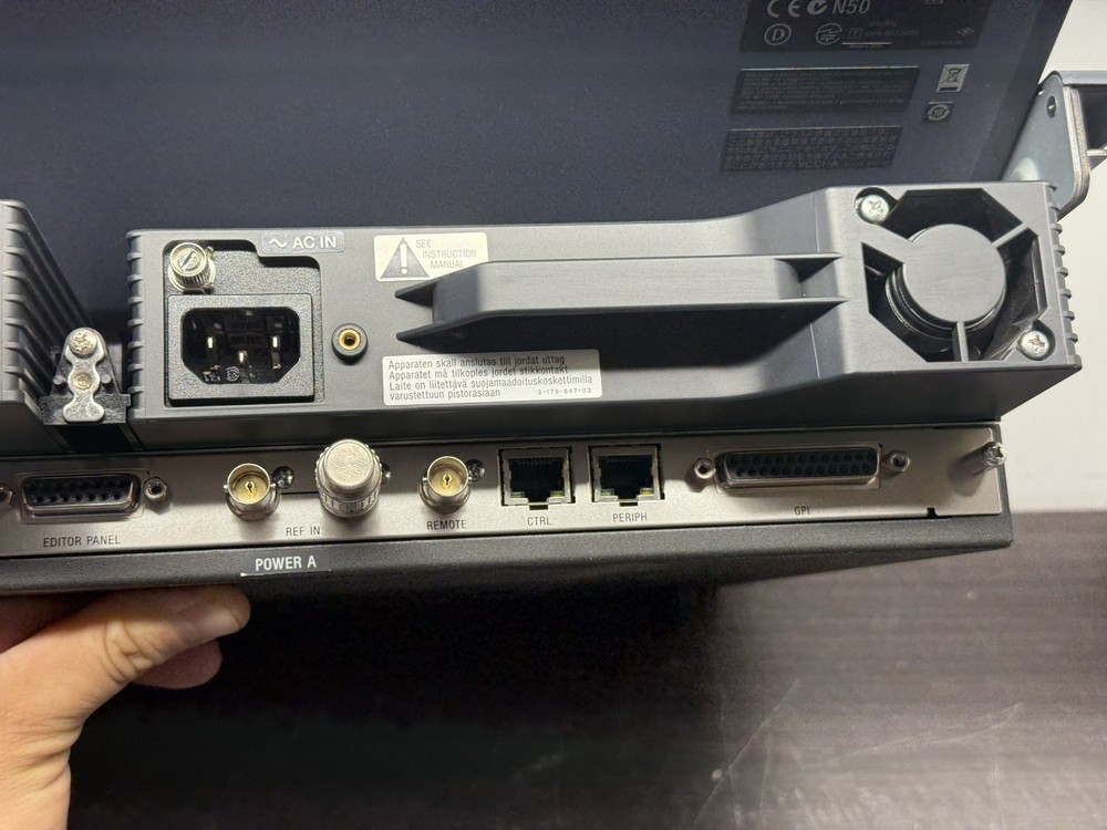 Sony Switcher MFS-2000 Switcher w/ MKS-2015 Control Panel - A428