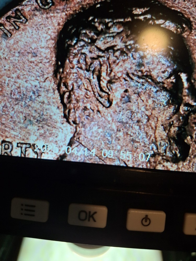 MONEDA#32: 1C 2984 CON ERROR DE OREJA DOBLE