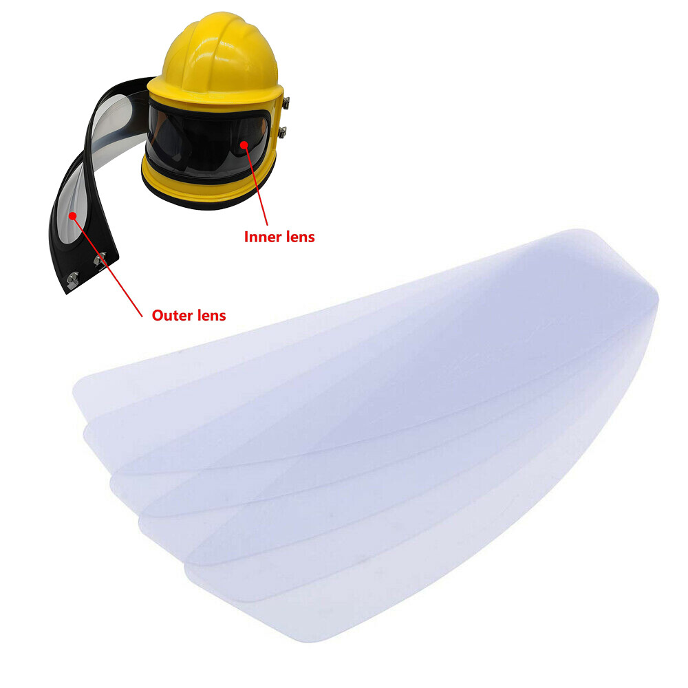 Safety Sandblast Helmet Sand Blast Hood Protector w/ Protector Replacement Lens