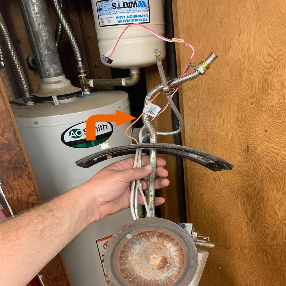 100112328 Gas Thermopile, 21"INCH, 750mV, For Water Heaters, Natural/Propane Gas