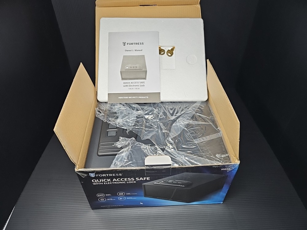 Fortress Model 55E20 Quick Access Safe Electronic Lock Light Backup Key