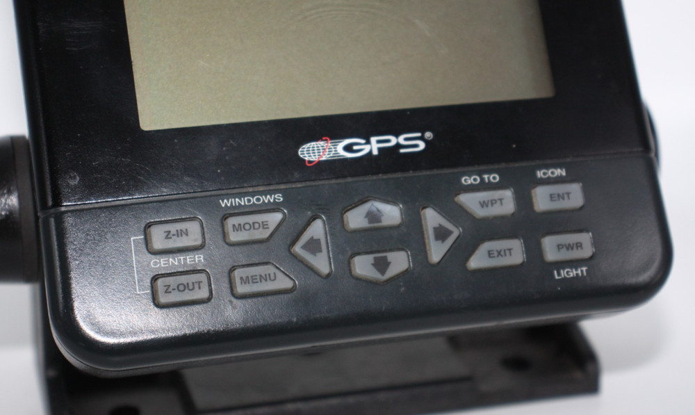 SeaNav 120 Marine GPS Chart Plotter Boat Sea Electronics - Unit Only Untested