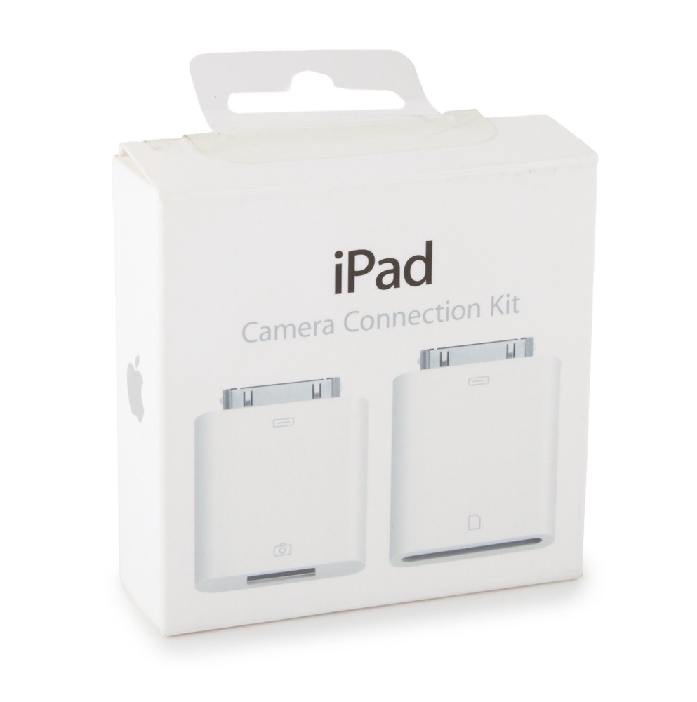Apple iPad Camera Connection Kit OEM 30pin connector Open Box