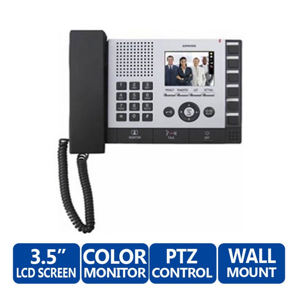 Aiphone IS-MV Video Intercom Master Station with Handset