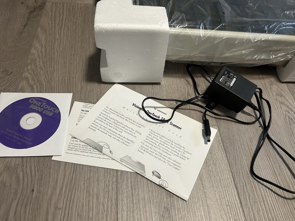 Visioneer One Touch 5800 USB Flatbed Scanner NEW IN BOX