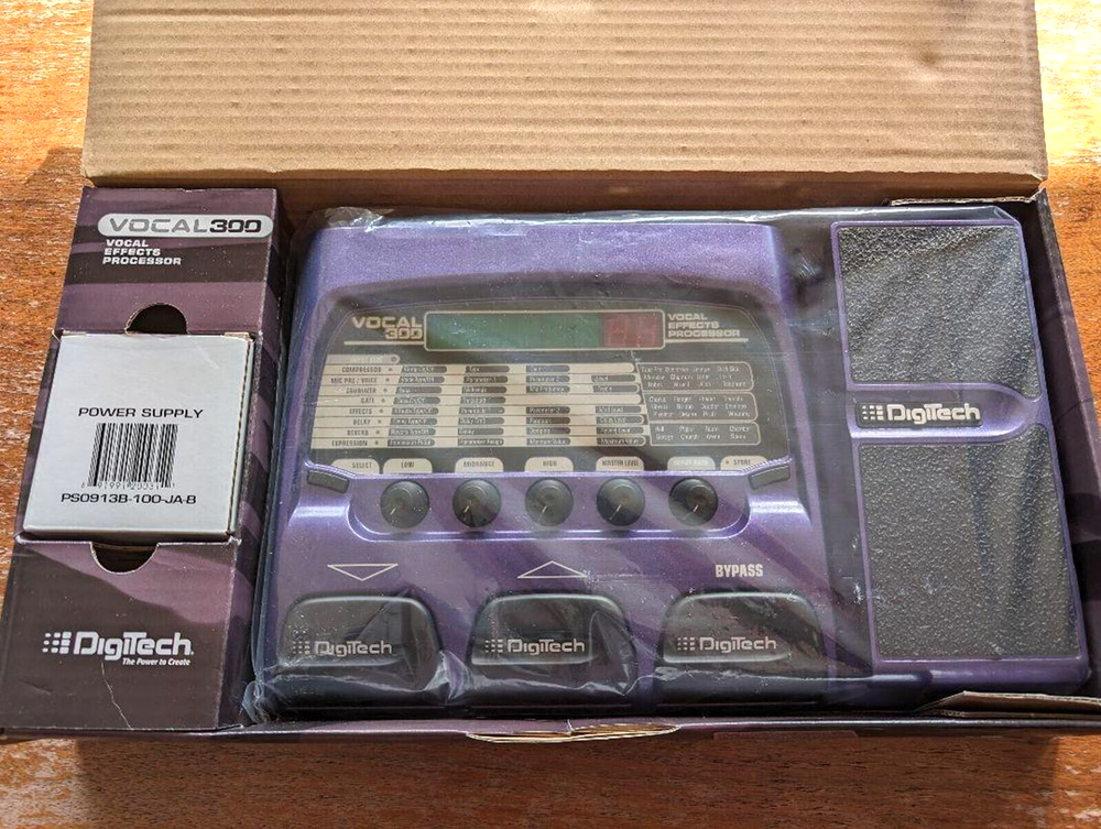 DigiTech Vocal 300 Vocal Multi-Effects Processor Voice Transformer Changer Japan