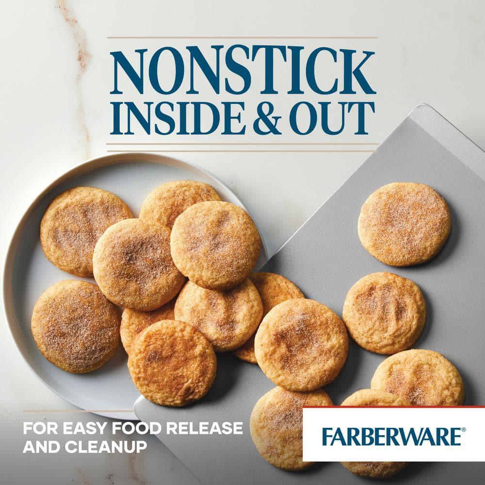 Insulated Bakeware Nonstick Cookie Baking Sheet, 15.5" X 20", Light Gray