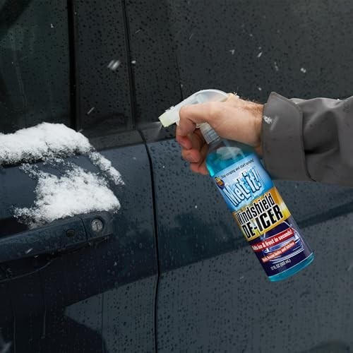 Instant Ice Melt Spray for Windshields & Windows - 17 Fl Oz De-Icer & Defroster