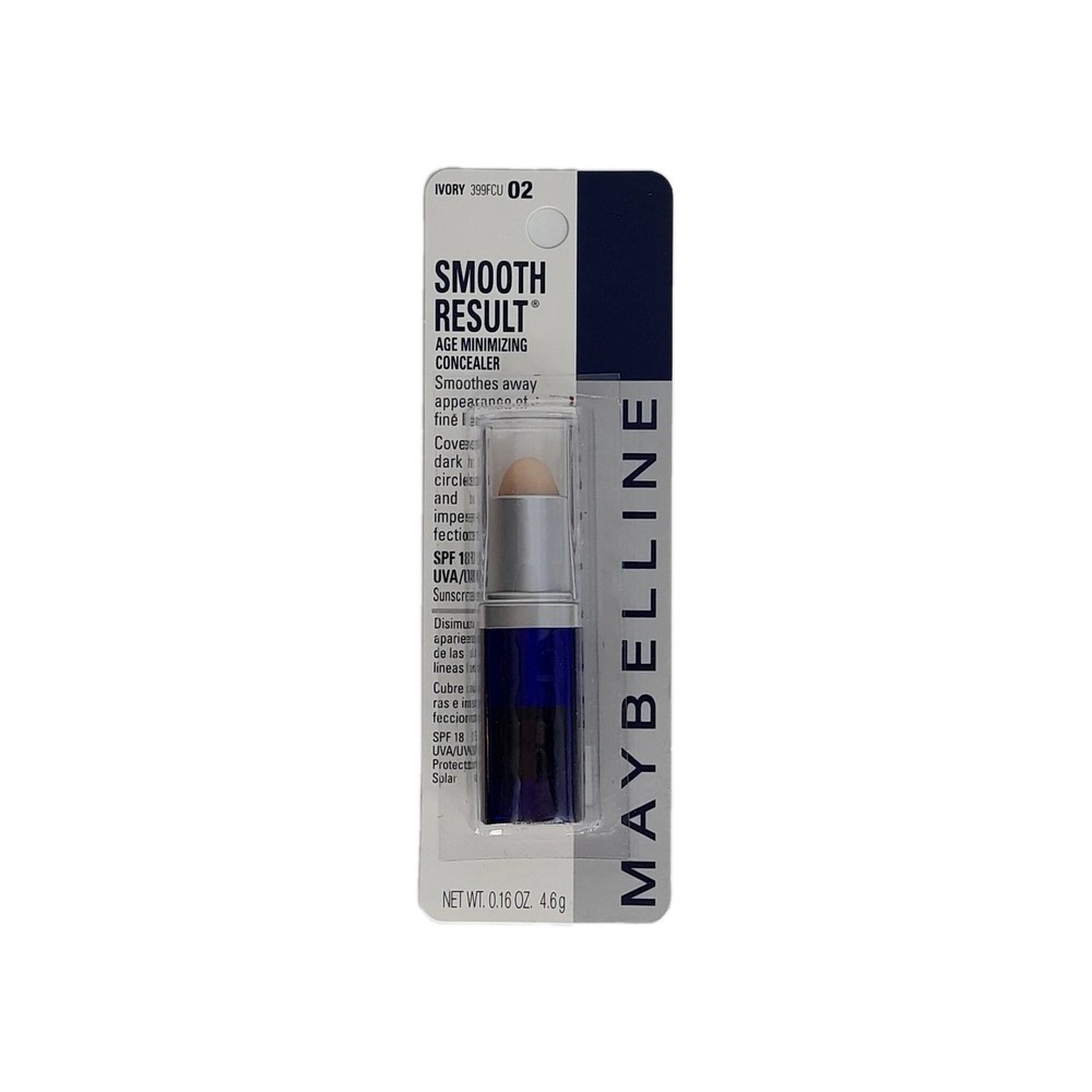 Maybelline Smooth Result Age Minimizing Concealer- Ivory 02