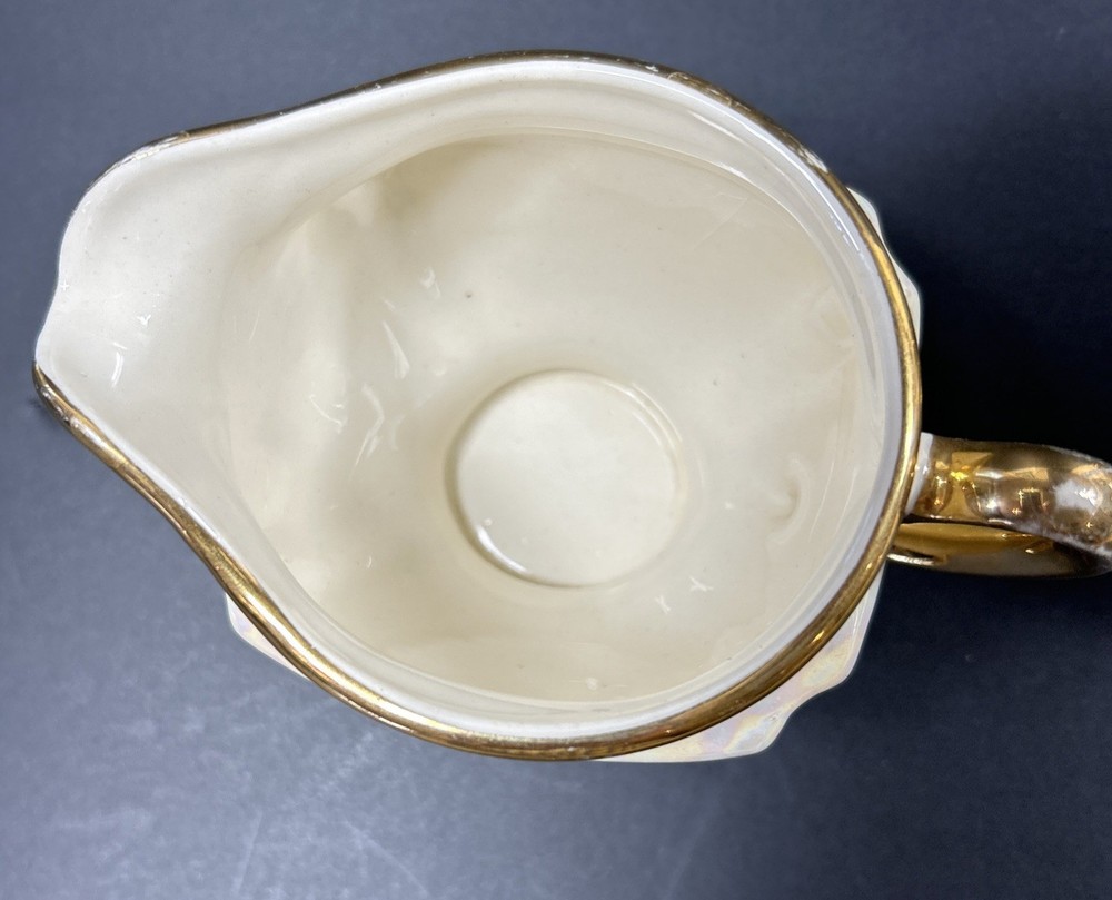 Lusterware Cream & Sugar