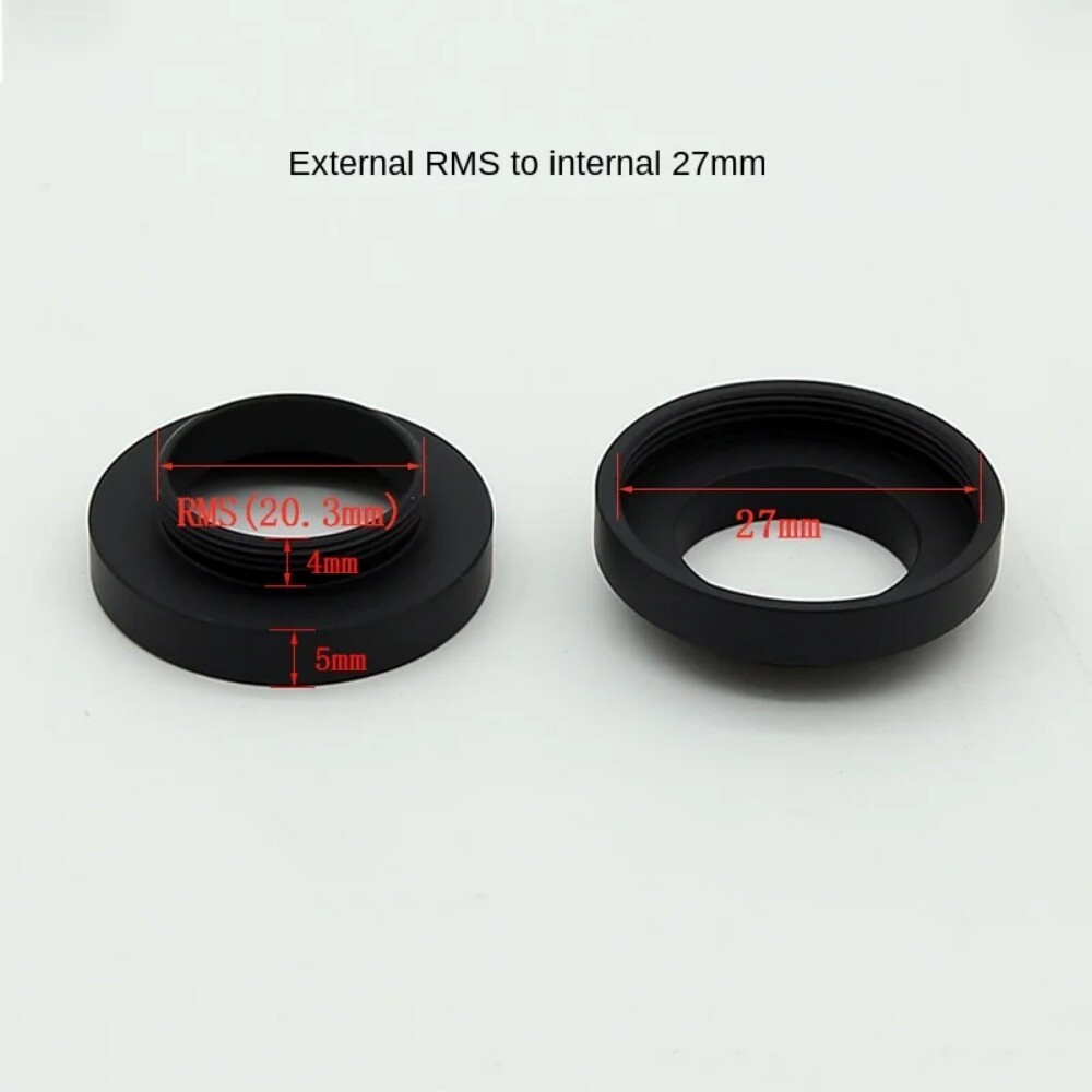 Microscope Accessories Microscope Objective Lens Adapter Ring M26 M27 M42 RMS