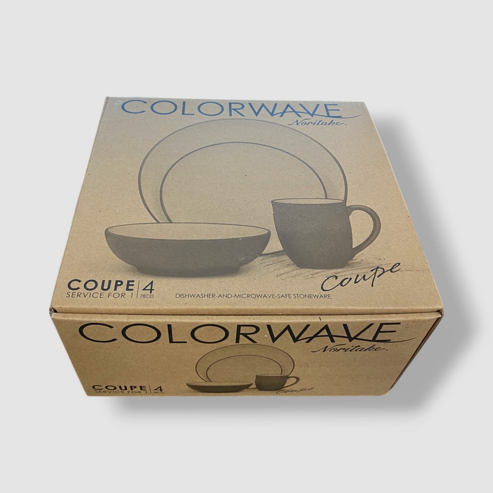 Noritake Black Colorwave 3-Piece Place Setting
