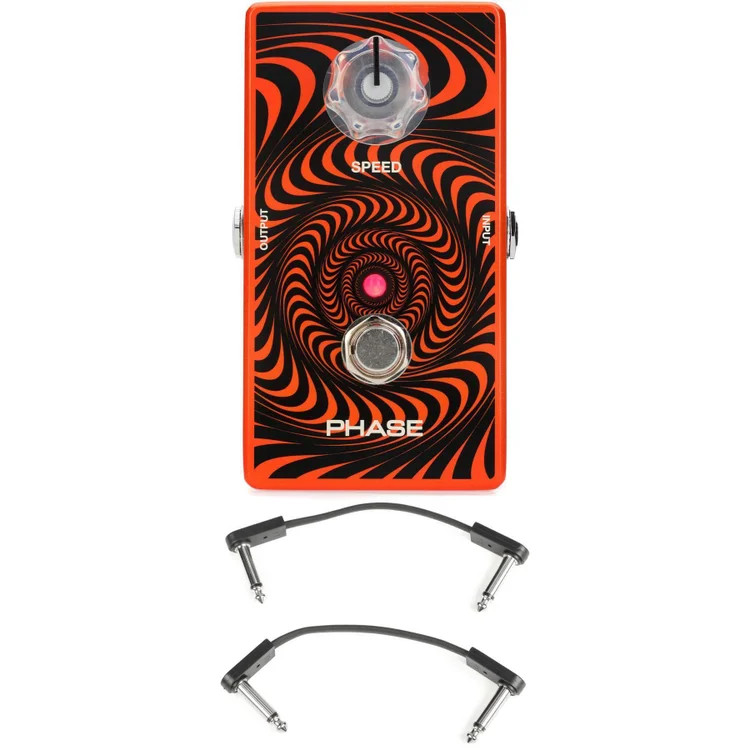 MXR Wylde Audio Phase Pedal with EBS Patch Cables