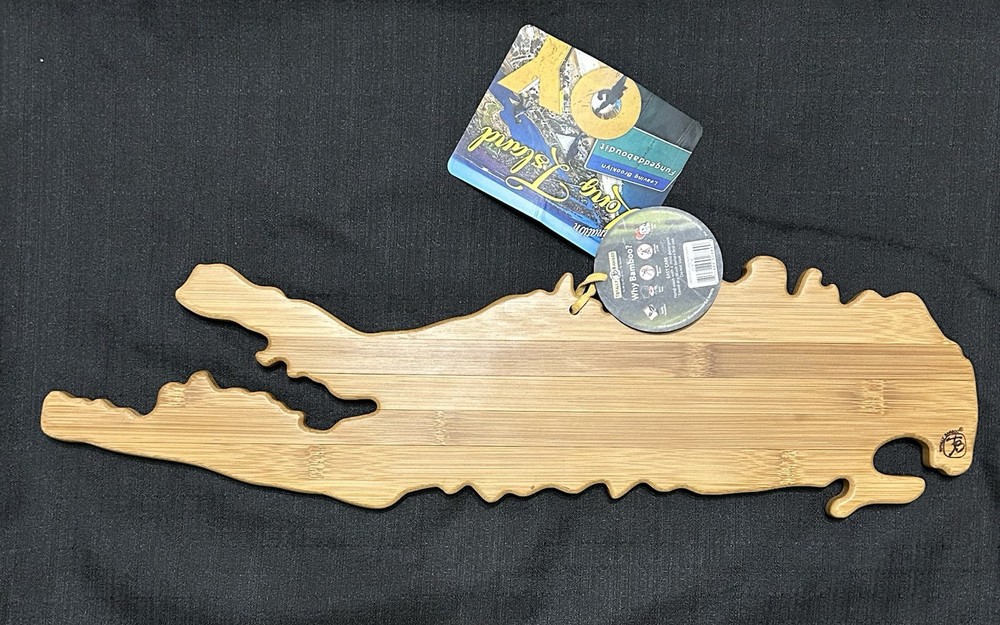 Long Island Map Shaped Serving Board/ Wall hanger 22"