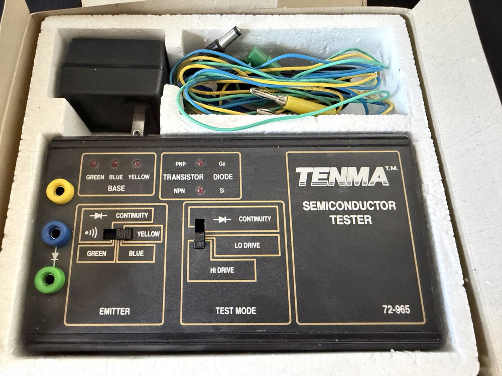 Tenma Model 72-965 Semiconductor Tester