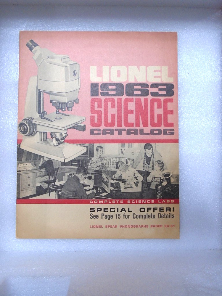 1963 Lionel Postwar Science Catalog