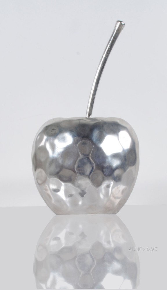 Large Apple Figurine Sculpture Statue 20" Decorative Artificial Fruit Home Decor