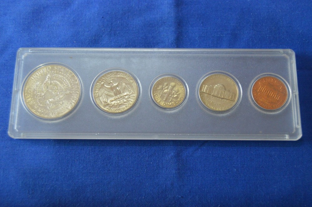 1966 Birth Year Set Includes 40% Silver Kennedy Half 66-5