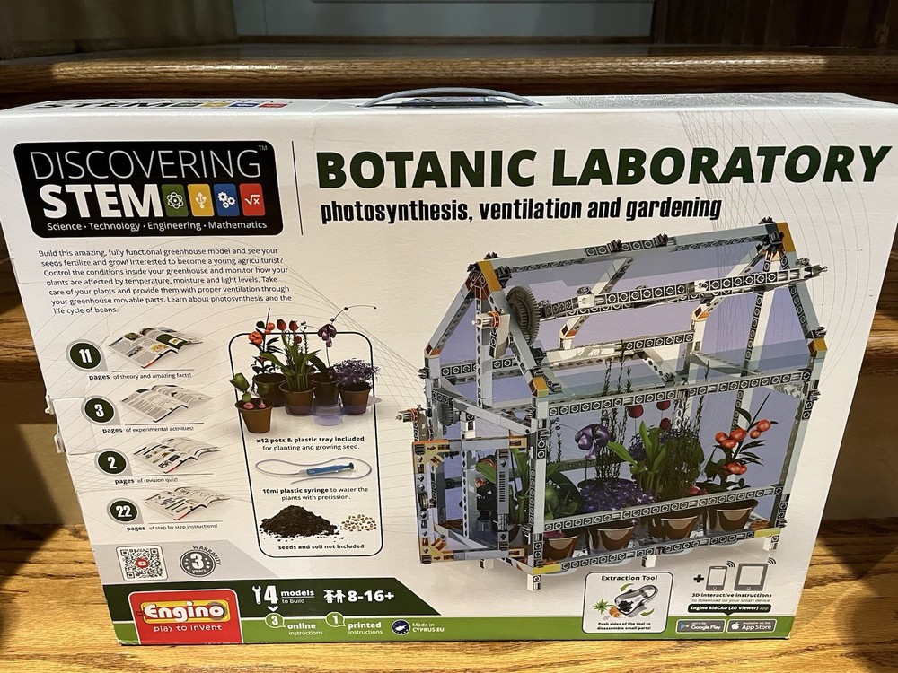 New- Engino STEM Botanic Laboratory   (Discovering Stem)