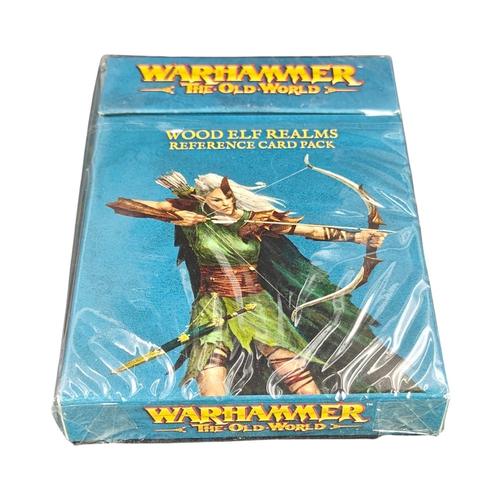 Wood Elf Realms Reference Card Pack Sealed Warhammer Old World