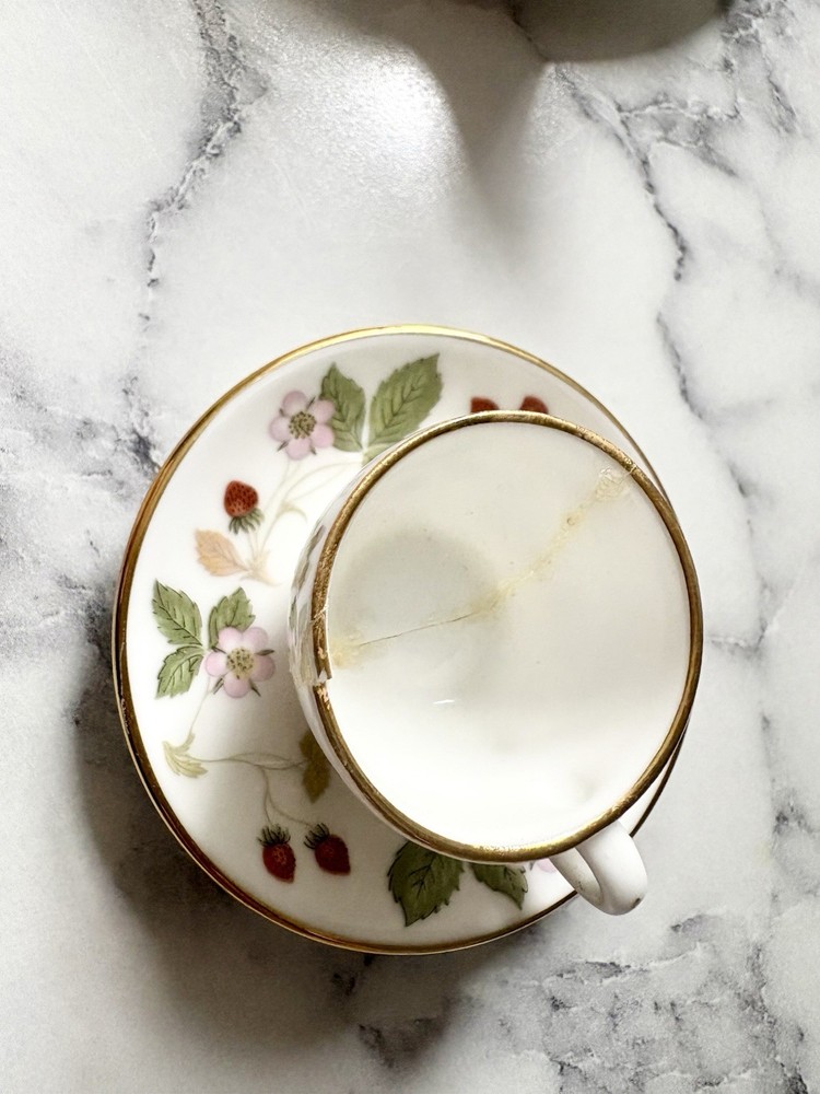 Wedgwood Wild Strawberry Miniature Tea Set
