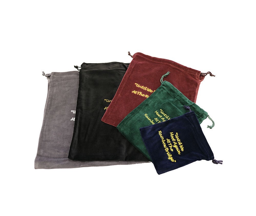 Rainbow Bridge Cremains Bags Ash Containment - Small/Medium