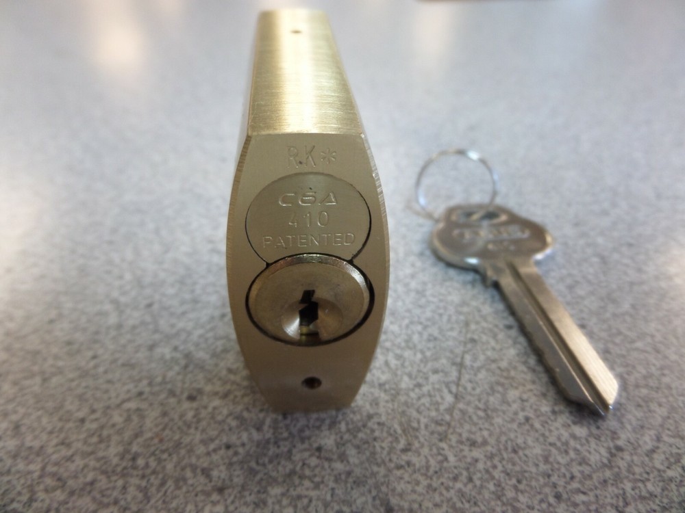 ABUS 83/45-410 CORBIN L4 KEYWAY REKEYABLE BRASS PADLOCK