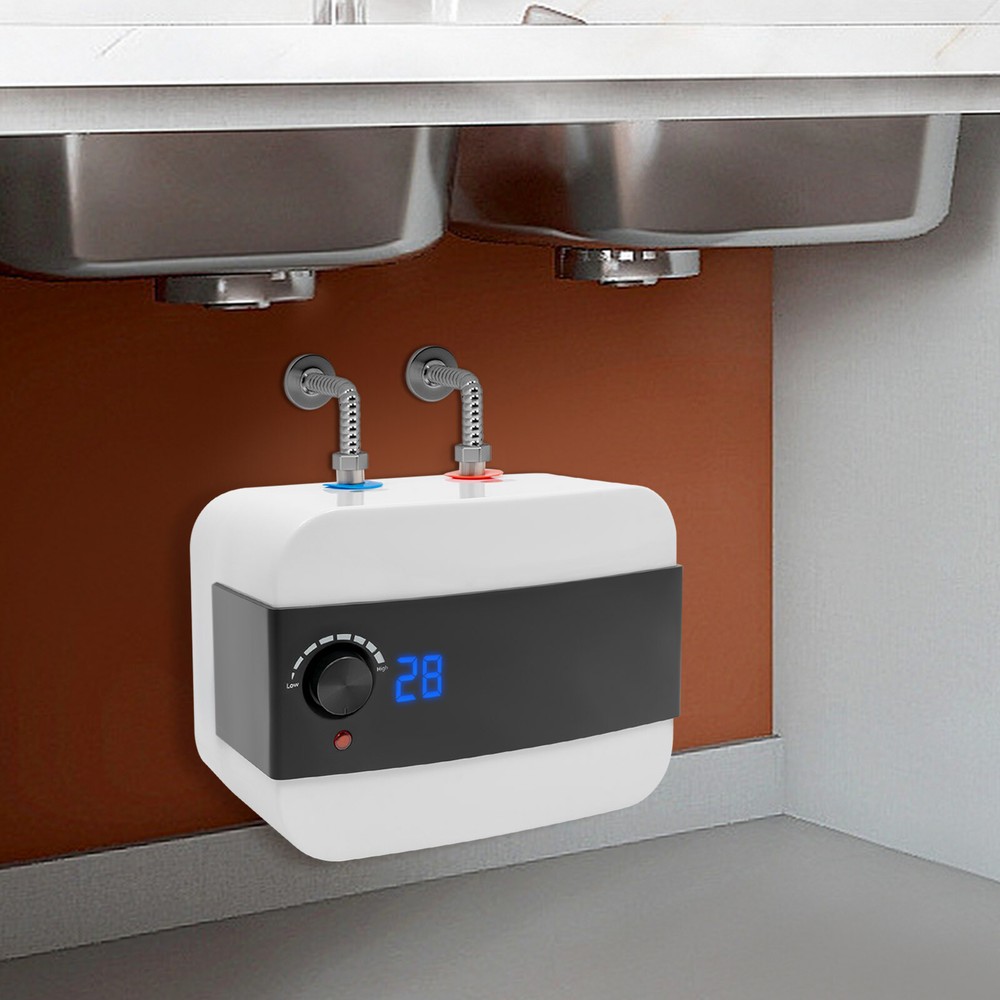6L/1.58 gal Under Sink Electric Water Heater Mini-Tank Water Heater 1500W