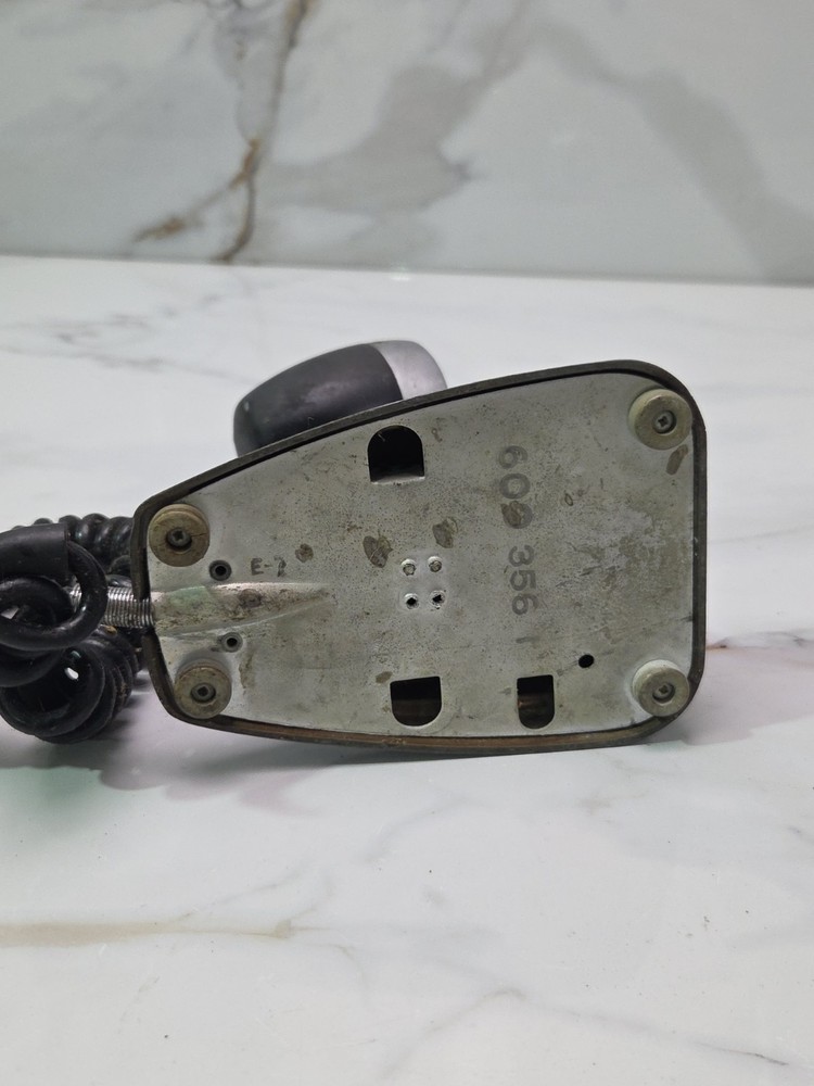 PARTS Vintage Regency Push Button Desktop Microphone Base Mic