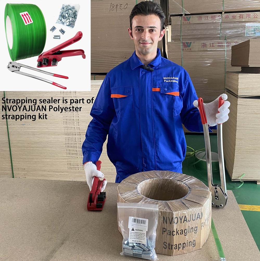 Heavy Duty Banding Strapping Sealer Crimper For 3/4 Width Polyester Polypropl
