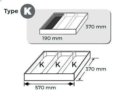 SONIC 601227 Trolley Tool Insert