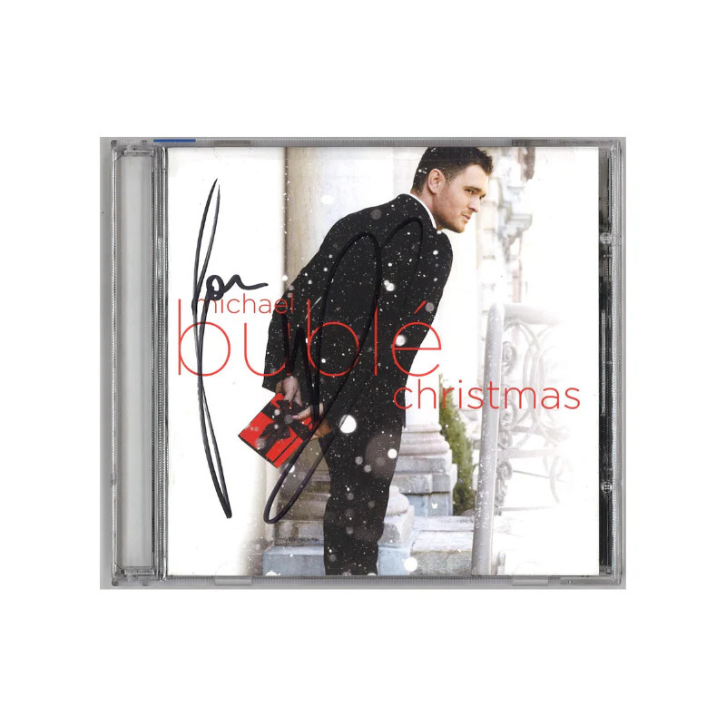 Michael Buble Autographed Christmas CD