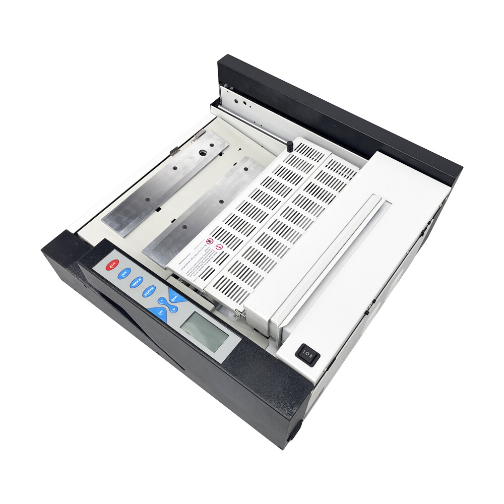 Automatic Paper Binding Machine 13.4" Book Sheet Glue Coating & Binding Machine