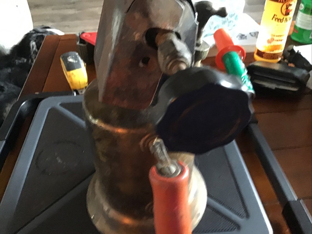 Clayton & Lambert Blow Torch Model A 2827 Working Solid Healey Brass