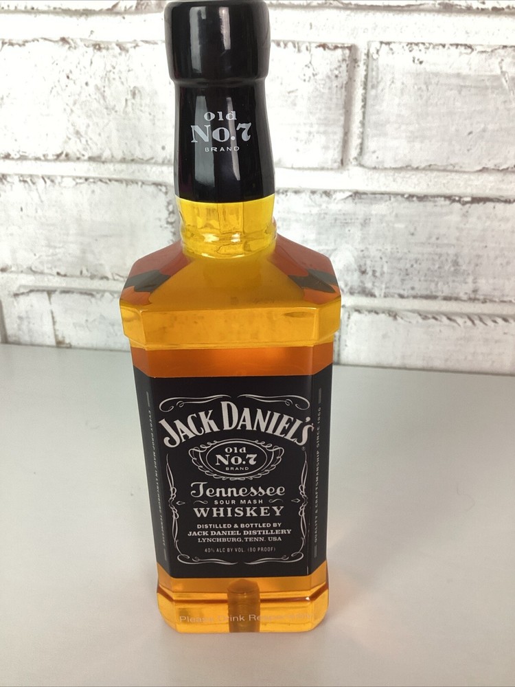 Jack Daniels Whiskey Acrylic Tap Pull Handle Bar Accessory RARE