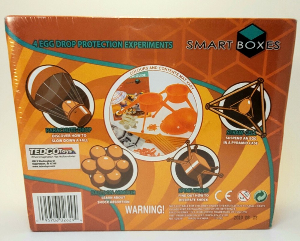 Smart Boxes Ein-O Science Egg Drop Professor *NEW*