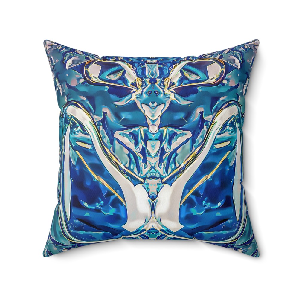 Spun Polyester Square Pillow unique colors NARS